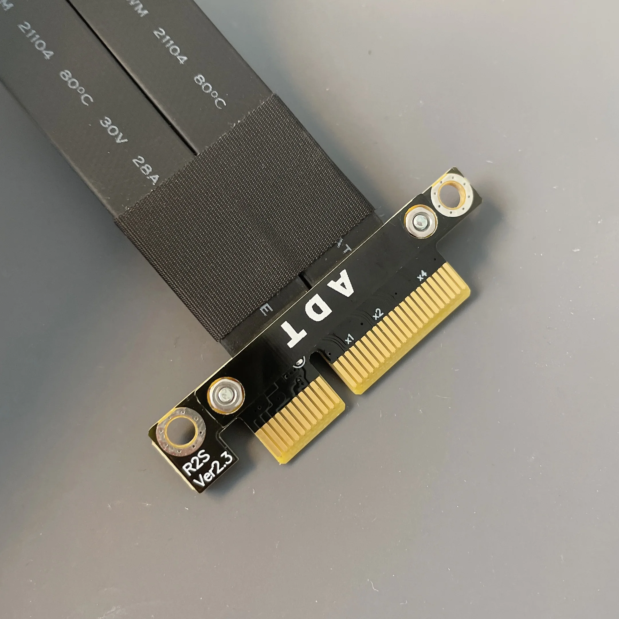 PCI Express 4.0 X4 к X16 RTX3090 RX6800xt Удлинительный кабель видеокарты PCIe PCI-E 4x к 16x Адаптер 5–100 см R23 K23