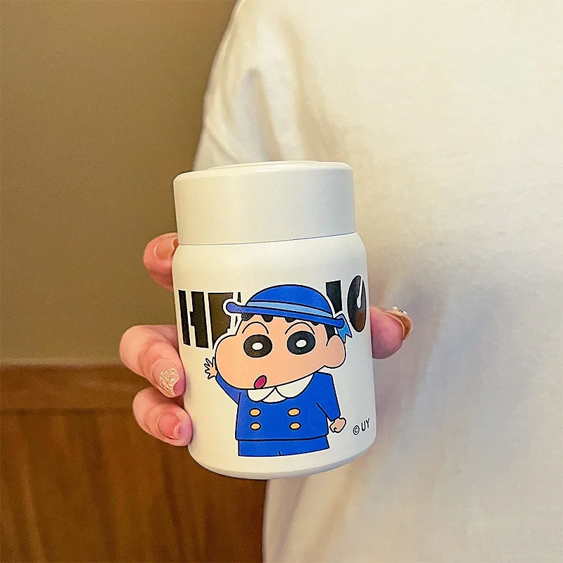 Cartoon Cute Crayon Shin-chan High Value Mini Personalized Creative Stainless Steel Student Portable Daily Insulated Water Cup