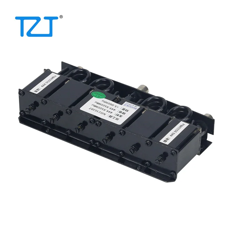 TZT 20W UHF Duplexer 400Mhz-470Mhz UHF Repeater Duplexer BNC Interface for Service Radio Stations