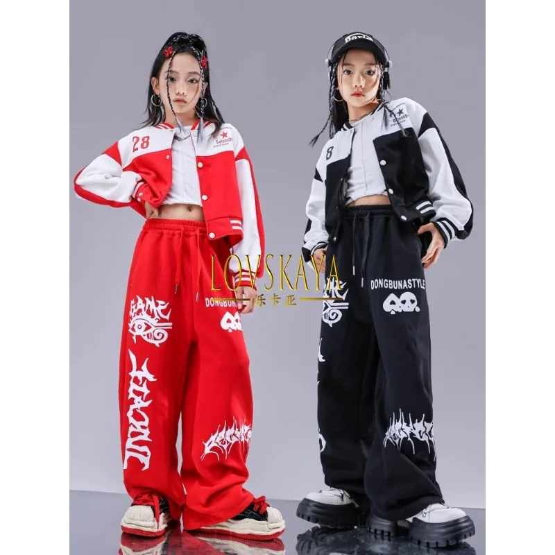 

Jazz dance costumes children's performance costumes dopamine models navel exposed walking shows trendy outfits