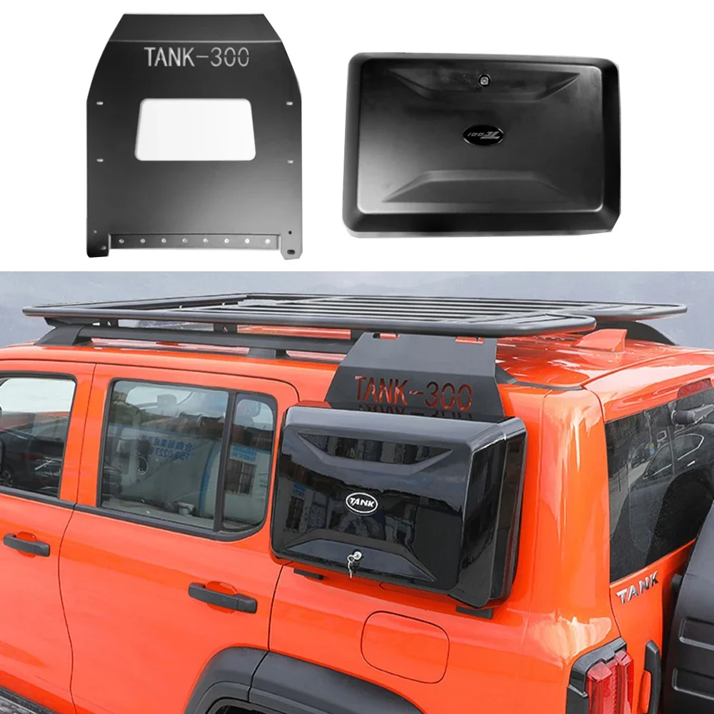 

Car 4x4 Off-road Side Toolbox Schoolbag Rear Window Modification Kit ABS Side Backpack For Tank 300 TANK300 2021 2022 2023