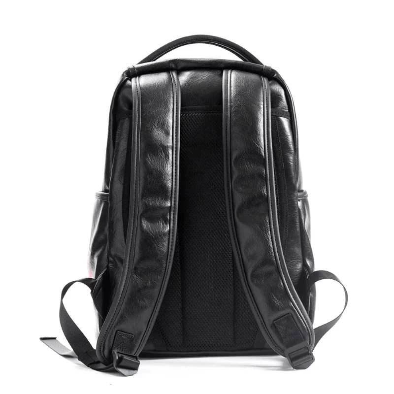 PU Large Shoulder Bag Travel Backpack Fashion Leather Backpack Men Camouflage Laptop Student School Bags Bagpack Mochila Hombre