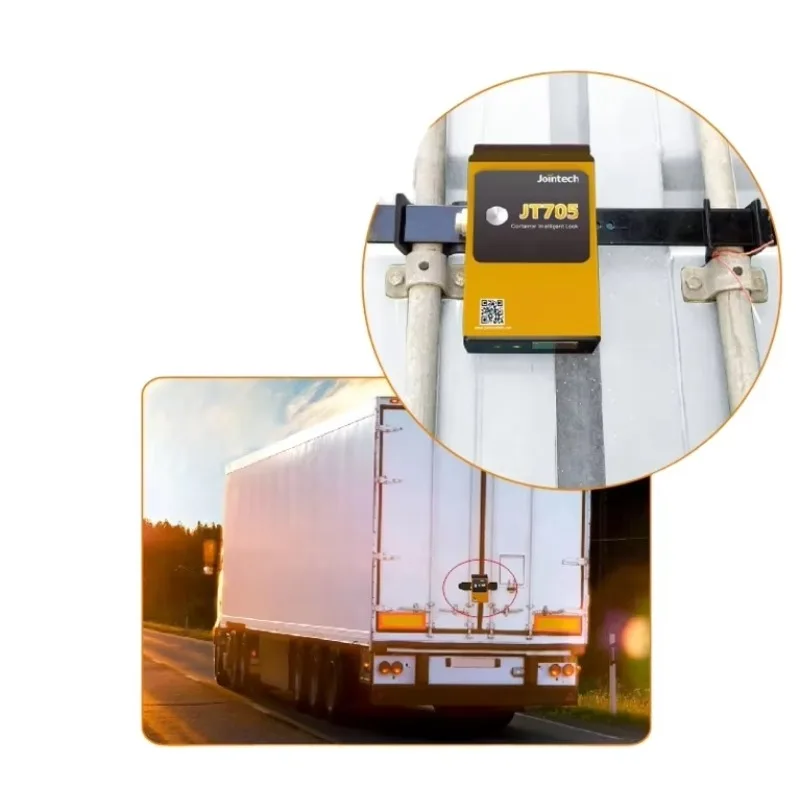 

Jointech JT705A Smart Padlock Container Door Lock Waterproof Steel Padlock Tracker Electronic