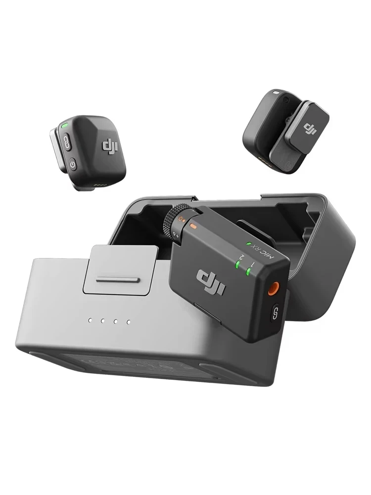 DJI Mic Mini draadloze microfoon (2 TX + 1 RX) / (1 TX + 1 RX) met slimme ruisonderdrukkende hoogwaardige audio - afbeelding 2