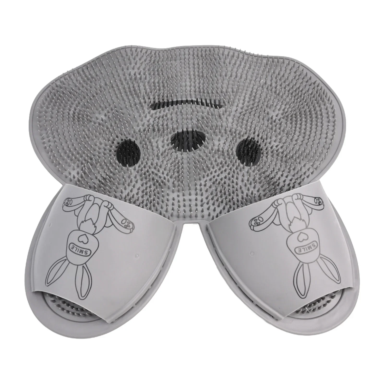 

Non slip Bath Mat Foot Washing Brush for Bathroom Relaxing Back Massage Effective Foot Wash Easy to Use and Clean