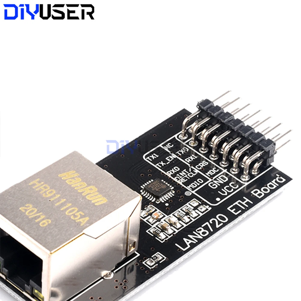 LAN8720 Ethernet Module, RMII Interface 3.3V PHY Transceiver for Ardniuo STM32 ESP32 Raspberry Pi Network Development image 5