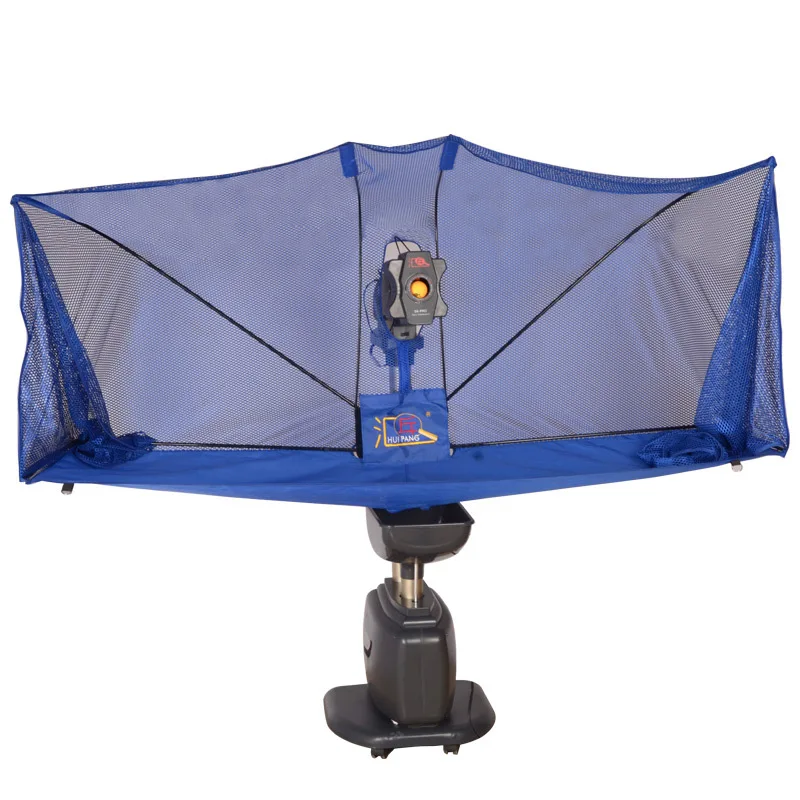 

Adjustable Table Tennis Serve Machine Large Capacity Ping Pong Throwing Machine Durable Ball Trainer Portable Sports Accessory