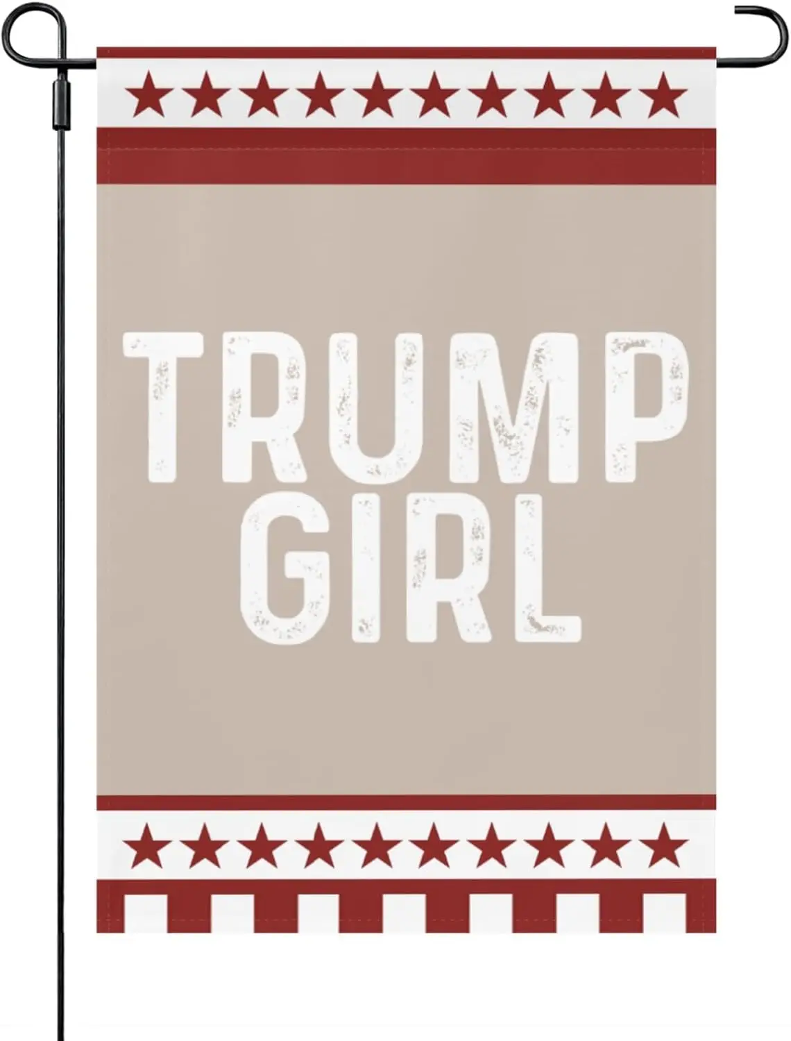 Trump Girl Flags Trump Girl Garden Flags Personalized Garden Flags 12x18 Double Sided Garden Banner for Outside