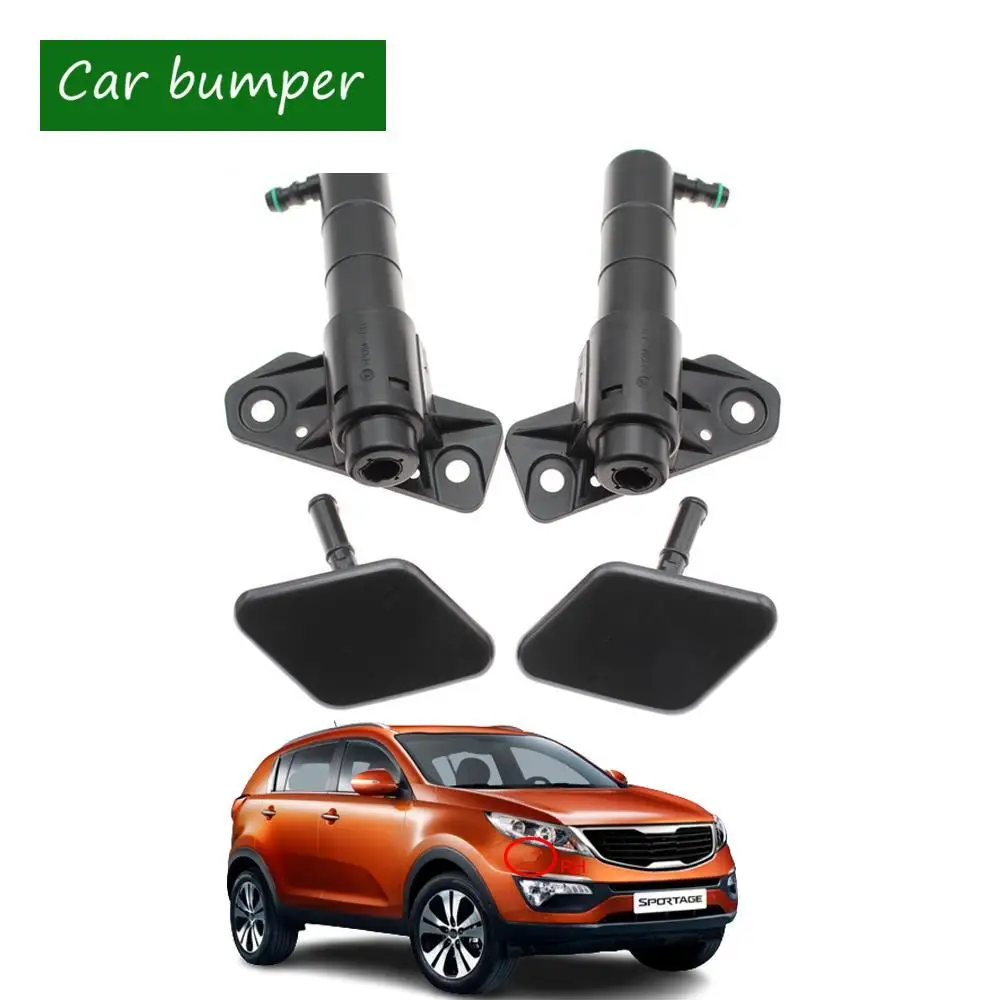 

For KIA Sportage 3 2010 2011 2012 2013 2014 Car LH&RH Front Headlight Washer Nozzle Headlamp Cleaning Spray Pump Cylinder