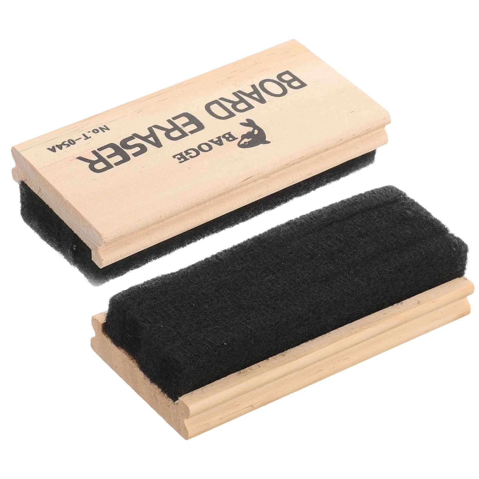 5 Pcs Wooden Blackboard Eraser for Boards Office Classroom Blackboards Whiteboards Dry