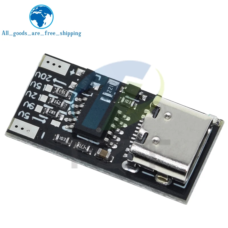 Type-C PD2.0 PD3.0 9V 12V 15V 20V Fast Charge Trigger Polling Detector USB Boost Power Supply Change Module Charger Board Tools