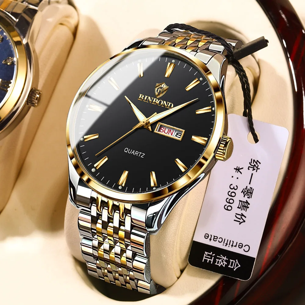 Luxury Fashion Diver Watch Men 30ATM Waterproof Date Clock Sport Watches Mens Quartz Wristwatch Relogio Masculino