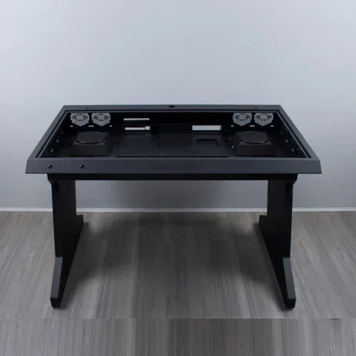 Computer Case Integrated High-End Cool Special-Shaped Game Tables Built-in Fully Transparent Large Case Computer Desk