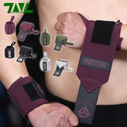 Fitness Sport Wristbands Wrist Bracers Support Protect Wrist During GYM Workouts for Bench Press Deadlift【1Pair】