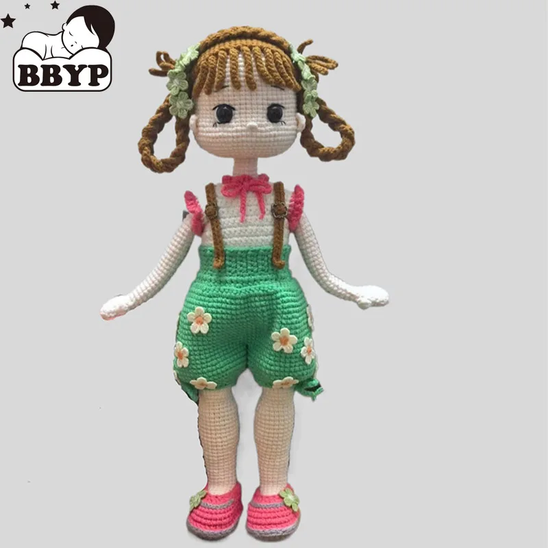 

Вязаная кукла ручной работы, вязаные крючком штаны с цветами, вязаные крючком куклы для девочек, аксессуары для дома, узор, игрушки, украшения