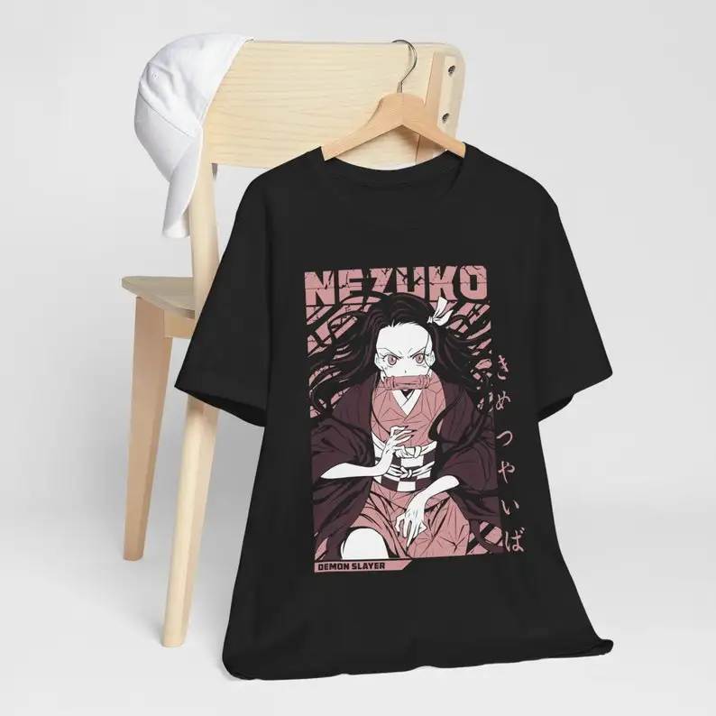 Nezuko Demon S. Graphic T-Shirt /  T-shirt / Gift for anime lover/ gift for anime fan / Japanese anime graphic t-shirt