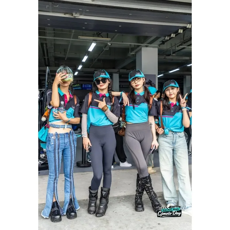 

Весенняя мотоциклетная рубашка-поло Breeze Power, футболка для гонок на мотоциклах, мужская и женская футболка для занятий спортом на открытом воздухе, повседневная с коротким рукавом