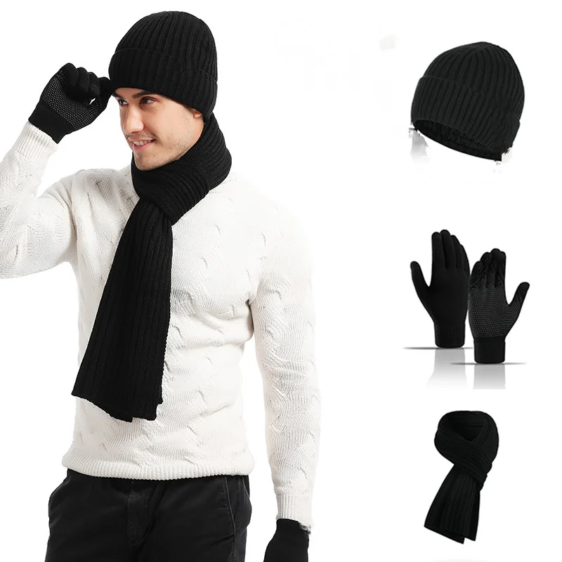 ensemble-tricote-trois-pieces-pour-femmes-et-hommes-echarpe-gants-et-bonnet-ensemble-d'hiver-chaud-et-epais-bonnets-chapeaux-d'exterieur-resistants-au-froid-echarpe-et-gants