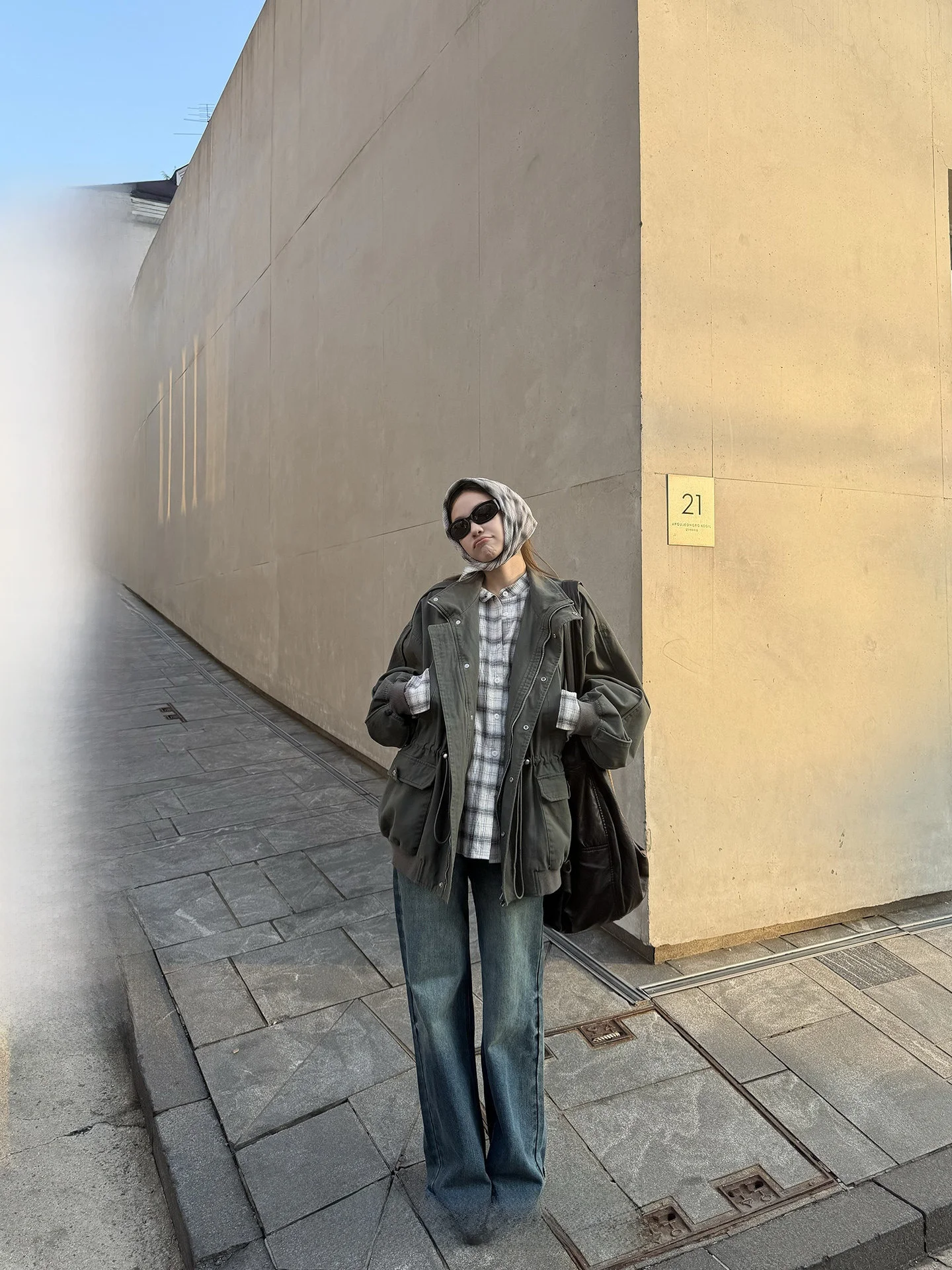 

Obliviate Slimming Straight Leg Jeans Women's Faionable Versatile High Waist Cotton Casual Waed Outfit High Quali