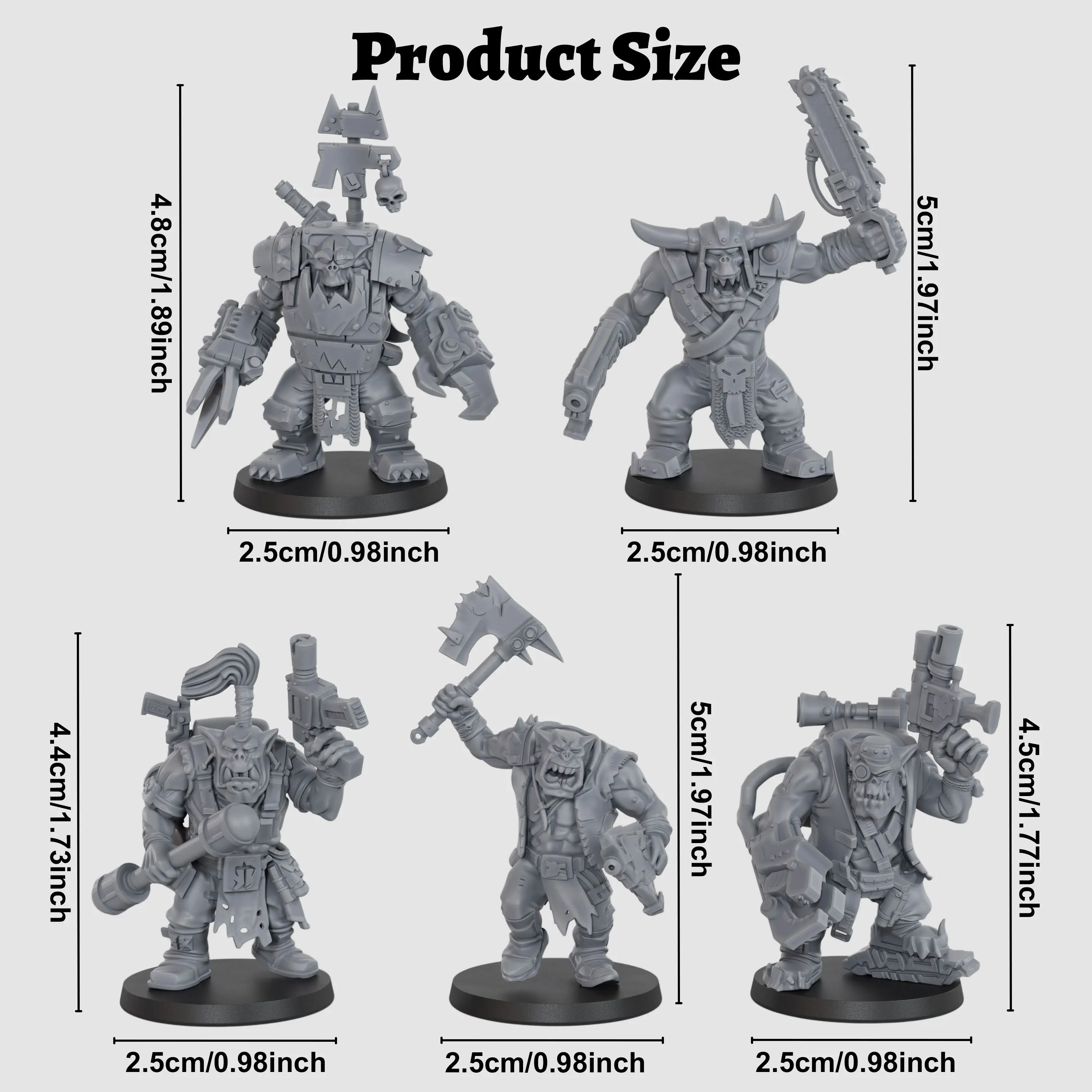 Ensemble de figurines miniatur - Model Kit Fantasy avis et prix