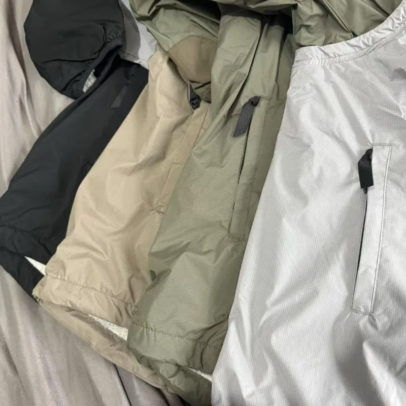 اليابانية ياماتوميتشي سستة الوقوف طوق سترات صوفية انفصال كم الرجال النساء عادية مقاوم للماء يندبروف الدفء سترة