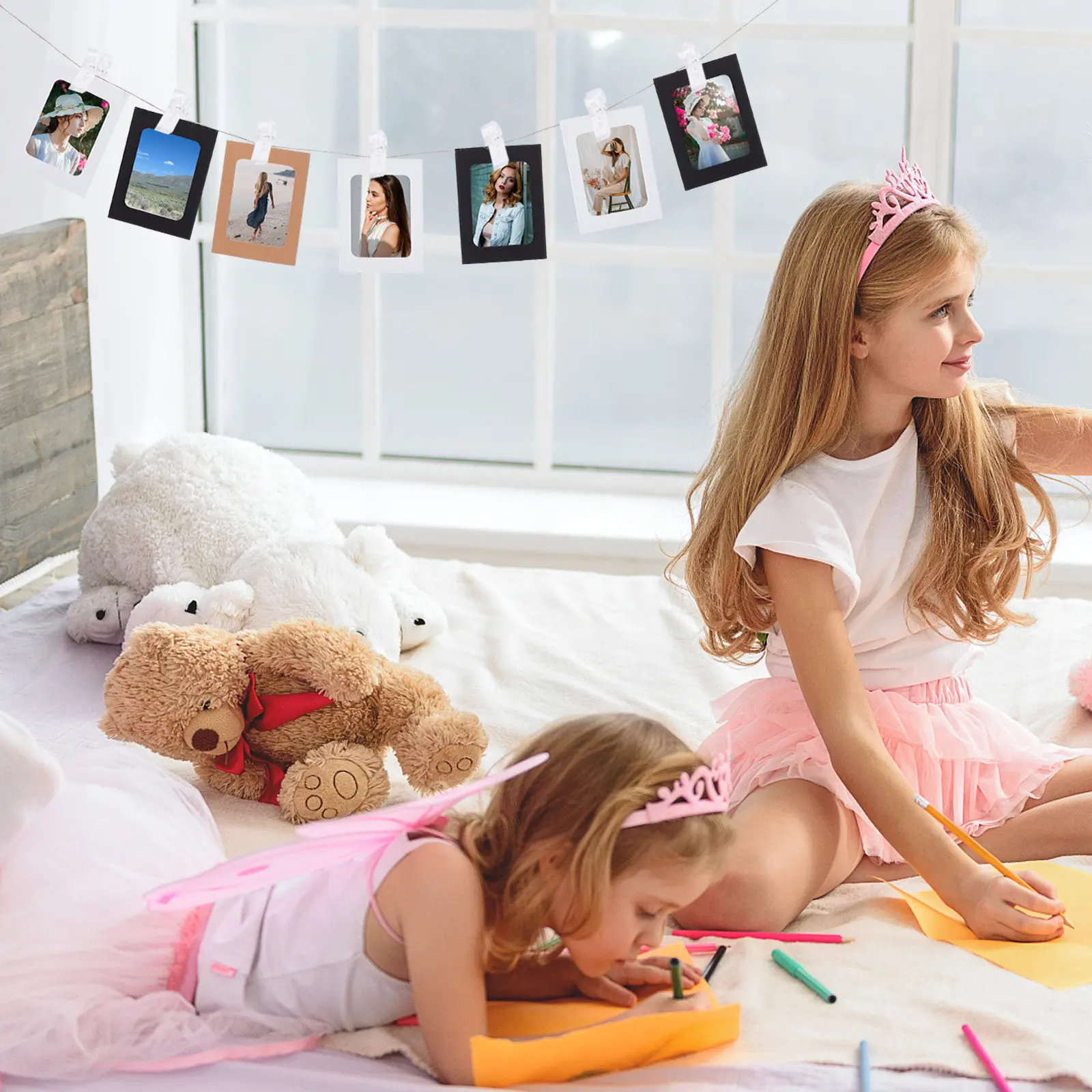 

30 шт. пластиковых зажимов для картин, гобеленов, одежды, для дома, офиса, кофейни