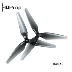 1/2Pair HQProp 8X4X3 8inch 3-Blade Poly Carbonate 8040 CW CCW Propeller Light Grey for Multirotor X-Class MacroQuad FPV RC Drone