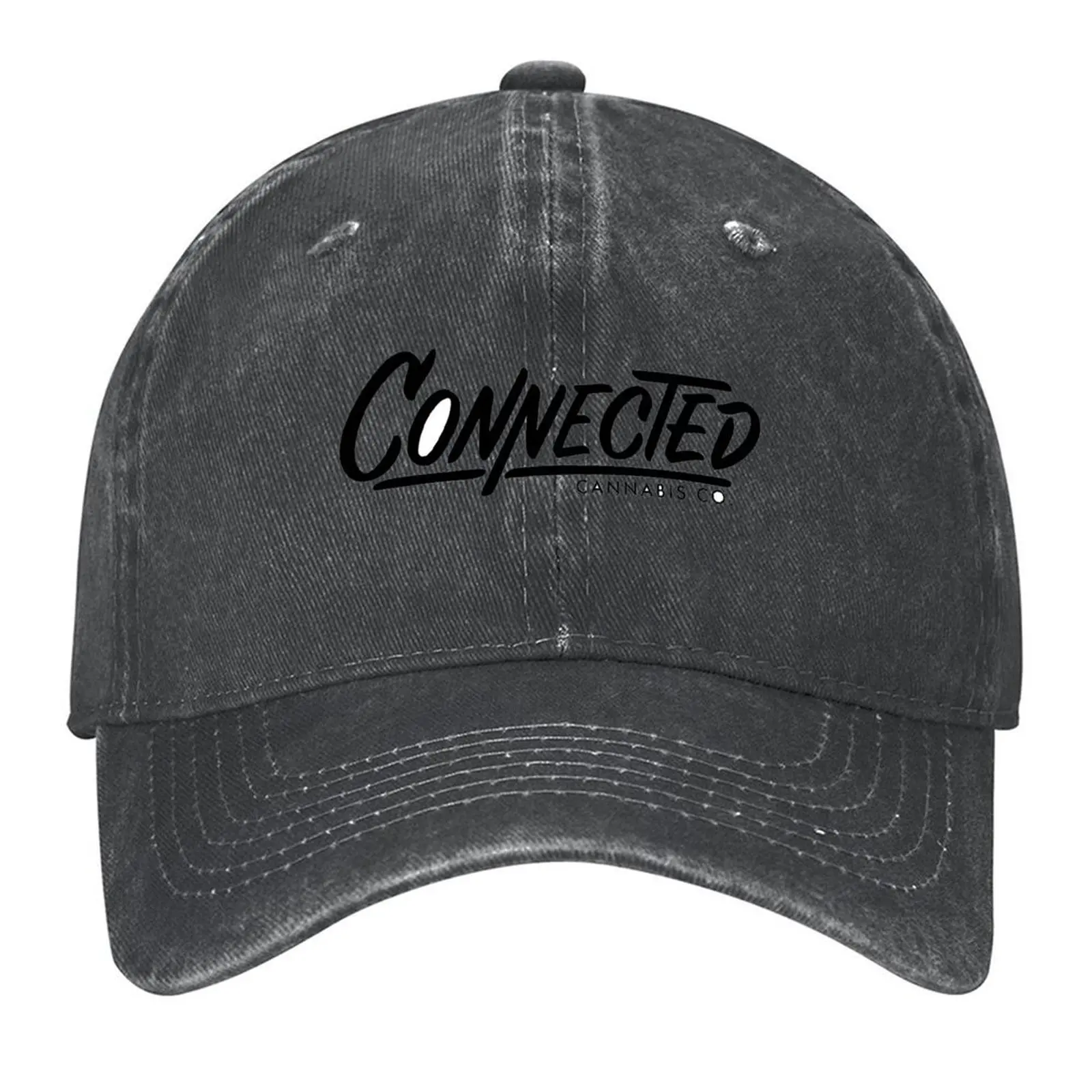 

Connected - Cali Weed - Dispensary Baseball Cap fashionable derby hat Beach Outing tea Hat Hats Man Women's