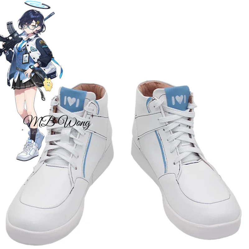 

Game Blue Archive IKagami Chihiro Cosplay Shoes Boots Role Play Halloween Carnival Christmas Party Outfit Prop Custom Made Adult