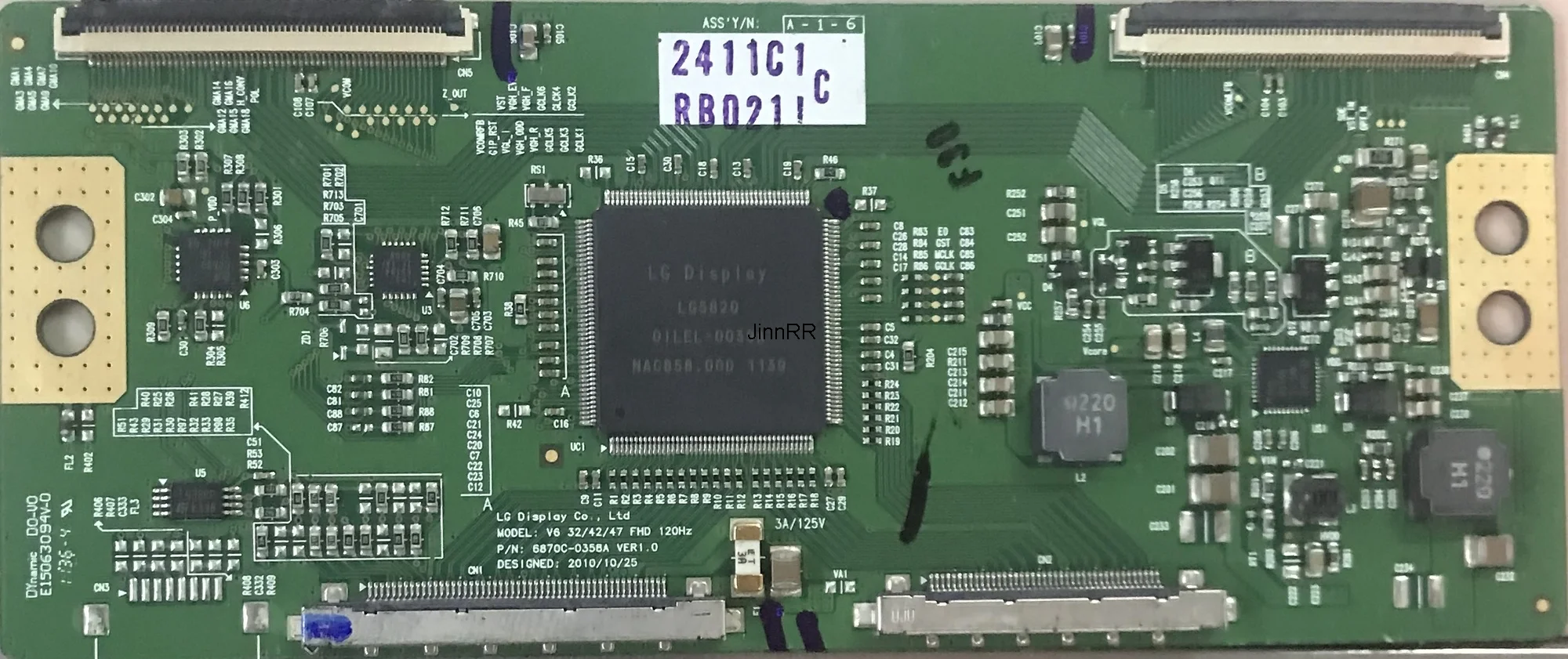 Brand new original V6 32 / 42 / 47 FHD 120Hz logic board 6870c-0358a, 180 days warranty