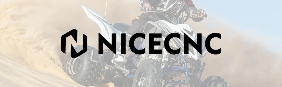 NICECNC ATV-Schwingen-Unterfahrschutz für Yamaha Raptor 700 Raptor 700R YFM700 YFM700R 1PE-F219X-00-00, rostfrei eloxiert – Detail 1
