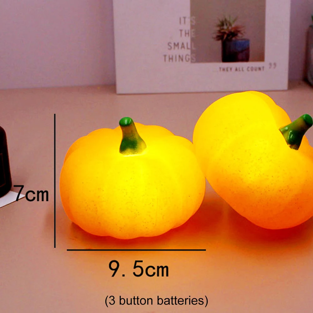 Halloween luce notturna per bambini luce notturna decorativa in Silicone per uso alimentare zucca lampada a LED carina per la stanza del bambino della scuola materna