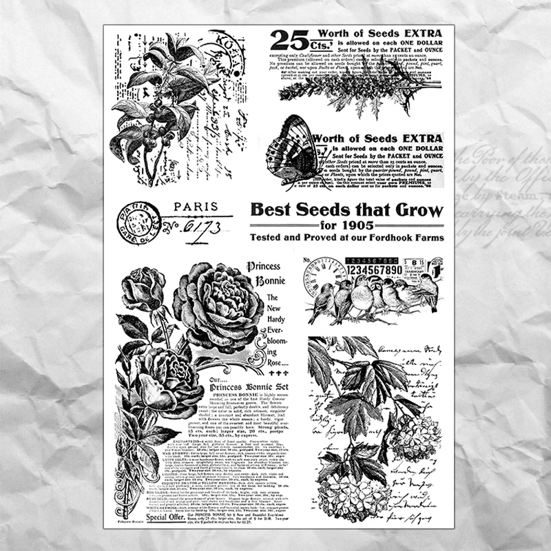 Pisanie serii przezroczysty pieczęć silikonowa pieczęć Album na zdjęcia DIY do scrapbookingu dekoracyjne arkusze stempel stempel Vintage stempel