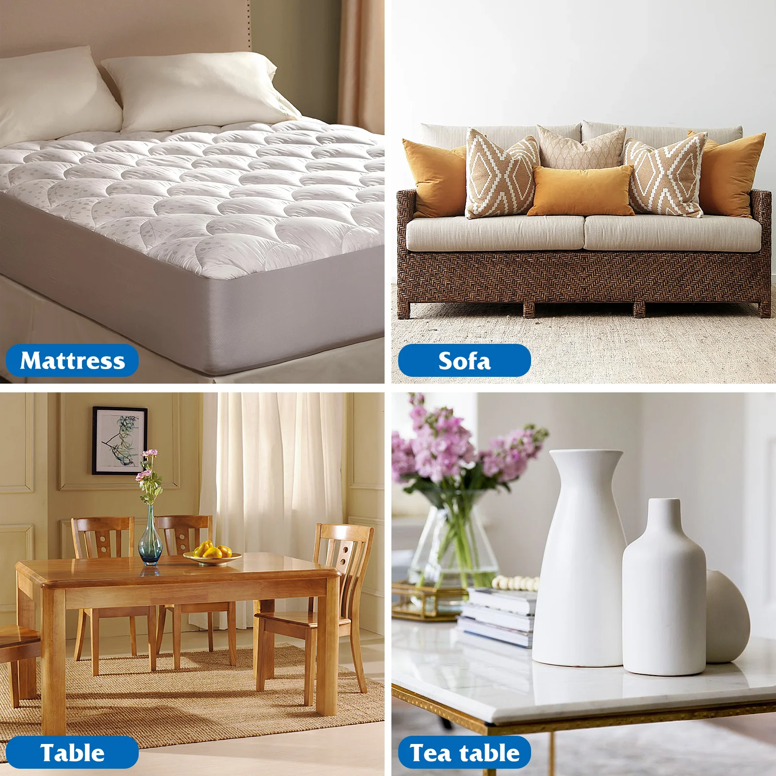 

Dirt Proof Mattress Storage Bag Thickened Moving Cover for Bed Quilt Transparent Plastic Wrapping Travel Organizer Bulk