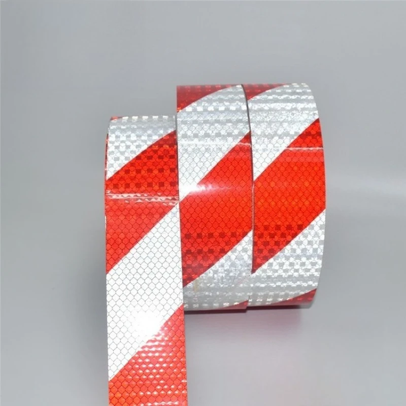 

1/2/3pcs Shining Reflective Safety Warning Tape Self Adhesive Twill Printing Reflective Tape for Car