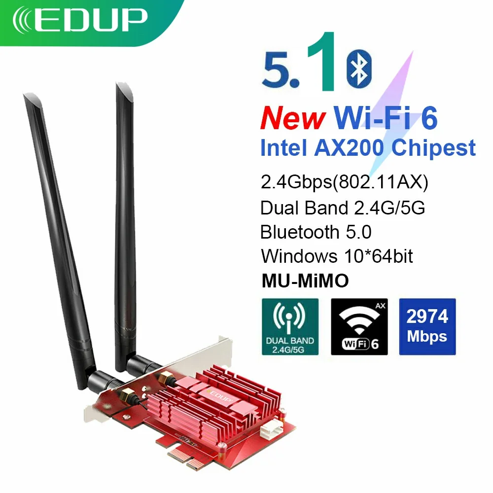edup-ep-9636gs-3000m-dual-band-80211ax-wifi-6-ax200-pci-e-pci-express-network-card-bluetooth-51-pci-wifi-adapter-for-windows