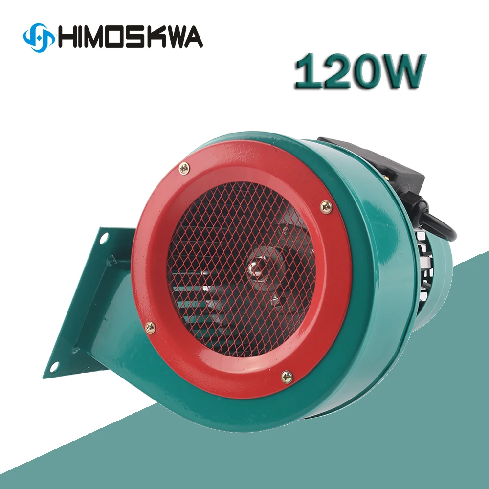 

120W 220V 380V cooling fan low-noise industrial fan vacuuming centrifugal blower multi-wing small powerful fume extraction