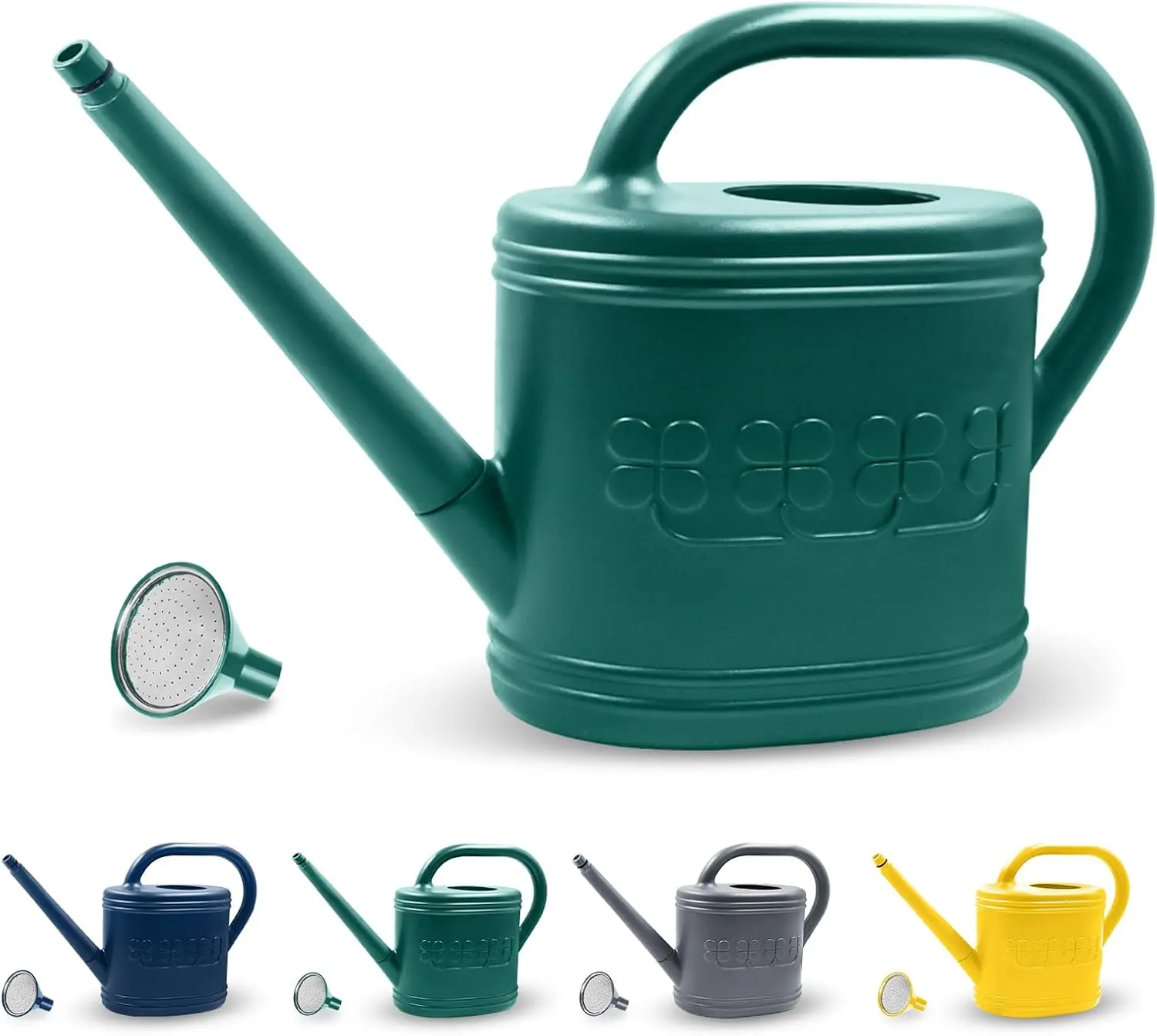

1 Gallon Watering Can with Stainless Steel Shower Head for Indoor & Outdoor Plants