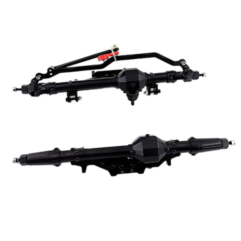 

Axial for Wraith RR10 90048 CNC Alloy Metal Front + Rear Axle 1/10 Rc Car(Black)