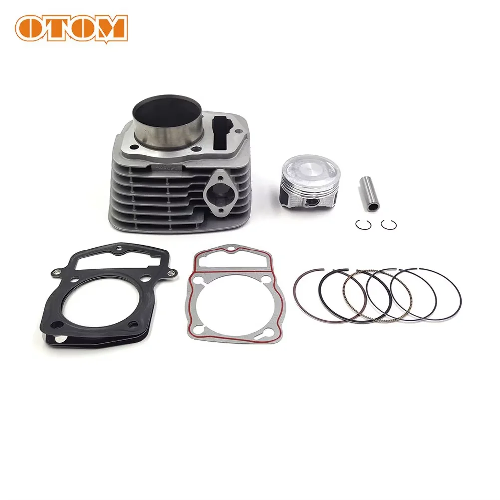 OTOM Motorcycle 65.5mm CB250D-G Cylinder Kit For ZONGSHEN Engine Accessories Compression Ratio Cylinder Block Piston Gasket