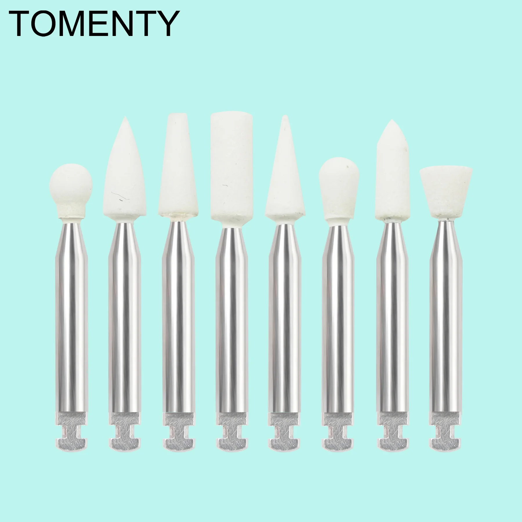 

12pcs/Box Dental Stone Grinder Polisher Burs Set For Contouring Shaping Porcelain Durable Polishing Durable Dentistry Tools