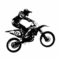 Car Stickers Personality Motocross Vinyl Decals Auto Motorcycle Accessories Car-Window Decorative Goods PVC,20CM*20CM