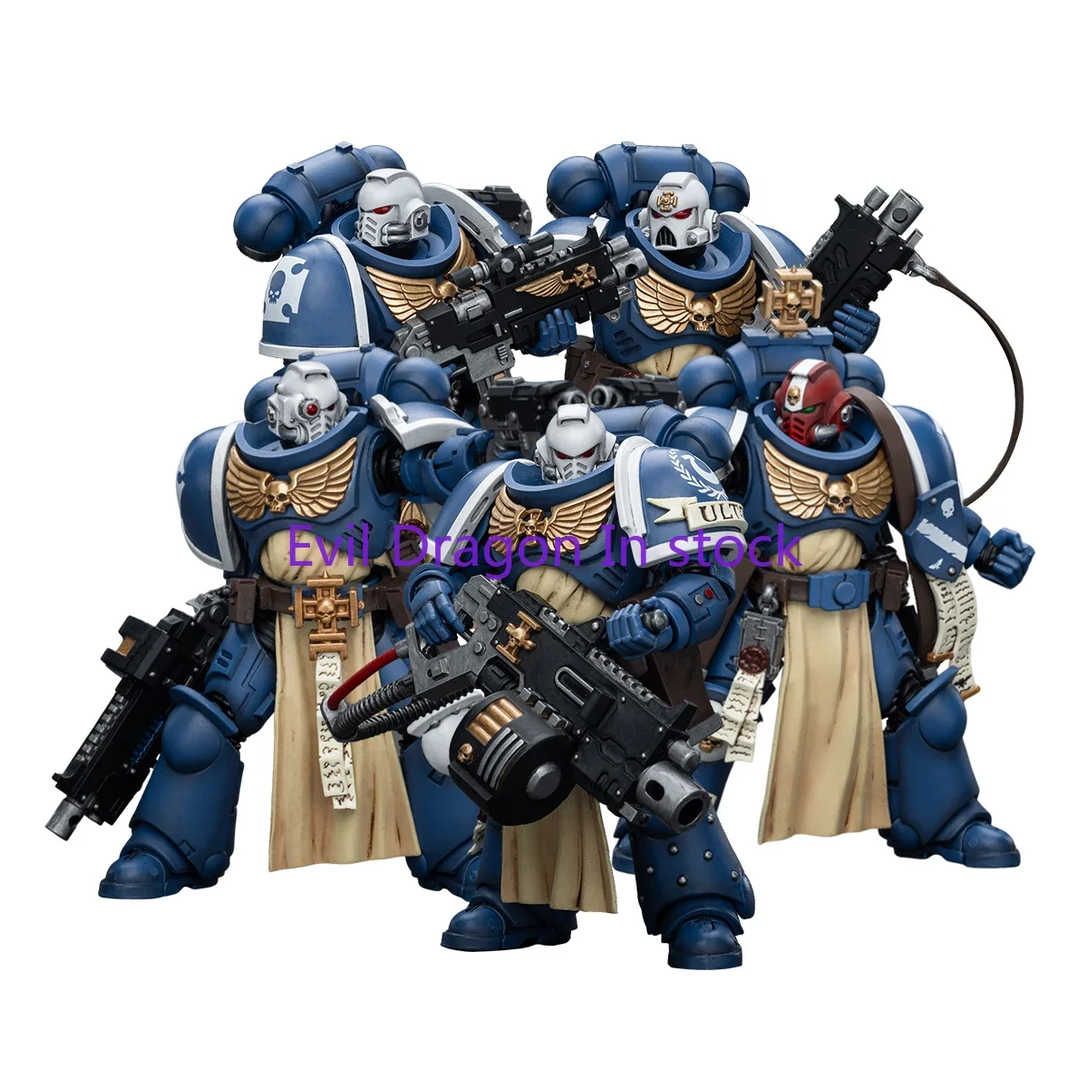 In Stock JOYTOY Warhammer 40k 1/18 Action Figures Anime 12.1cm Ultramarines Sternguard Veteran Collection Model Toys