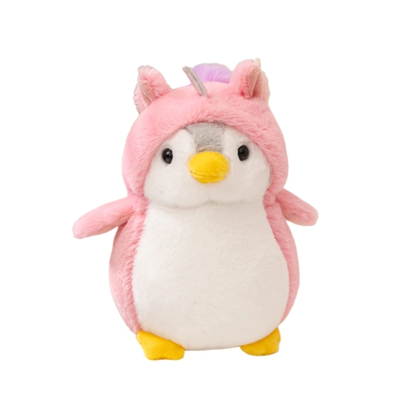 

Cute Cartoon Mollusk Penguin Cosplay Plush Cross-dress Rabbit Unicorn Dinosaur Gifts to Girlfriend Мягкий пингви