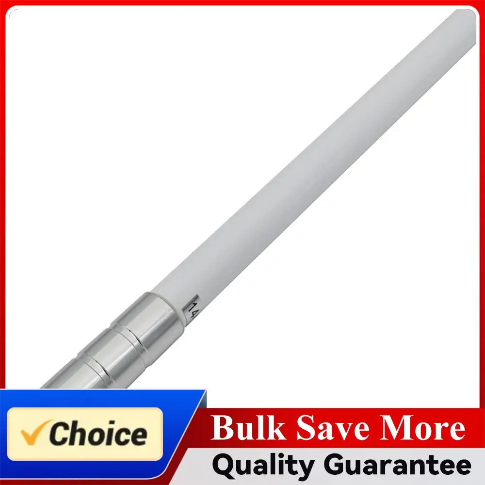 

Omnidirectional Outdoor Antenna Waterproof Outdoor Omni Directional Fiberglass Base Antenna PL259 Female Connector 435MHz