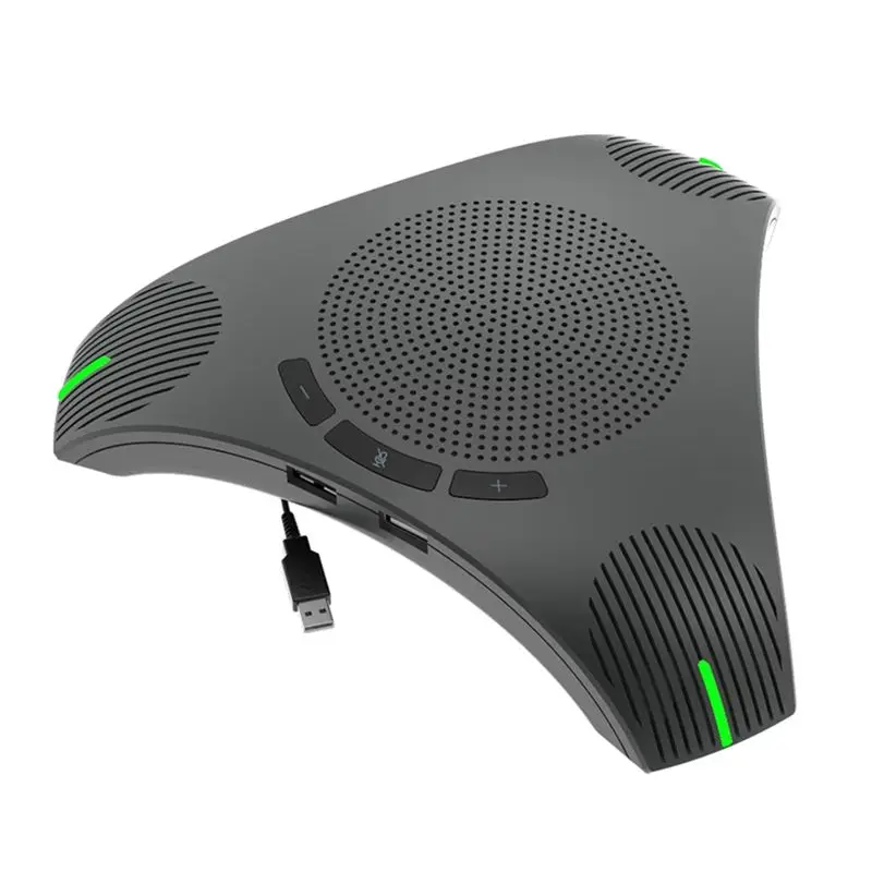 

A42T-USB Conference Microphone Noise Reduction/Echo Cancellation For Online Business Meet 360° Voice Pickup