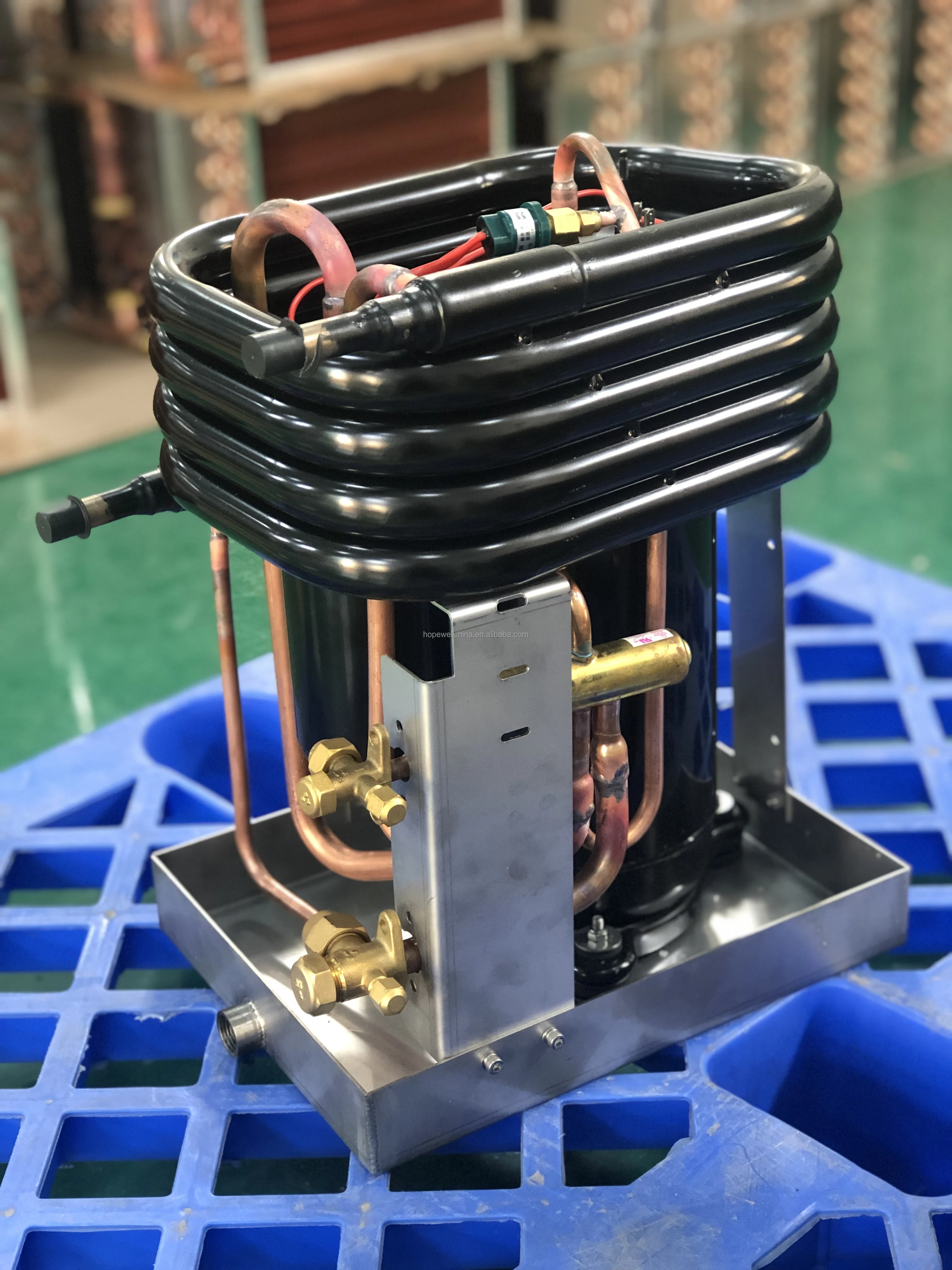 Hopewell 2026 Factory Directly Split System Marine Air Conditioners Condensing Units 16000BTU Cooling 17500BTU Heating Scroll