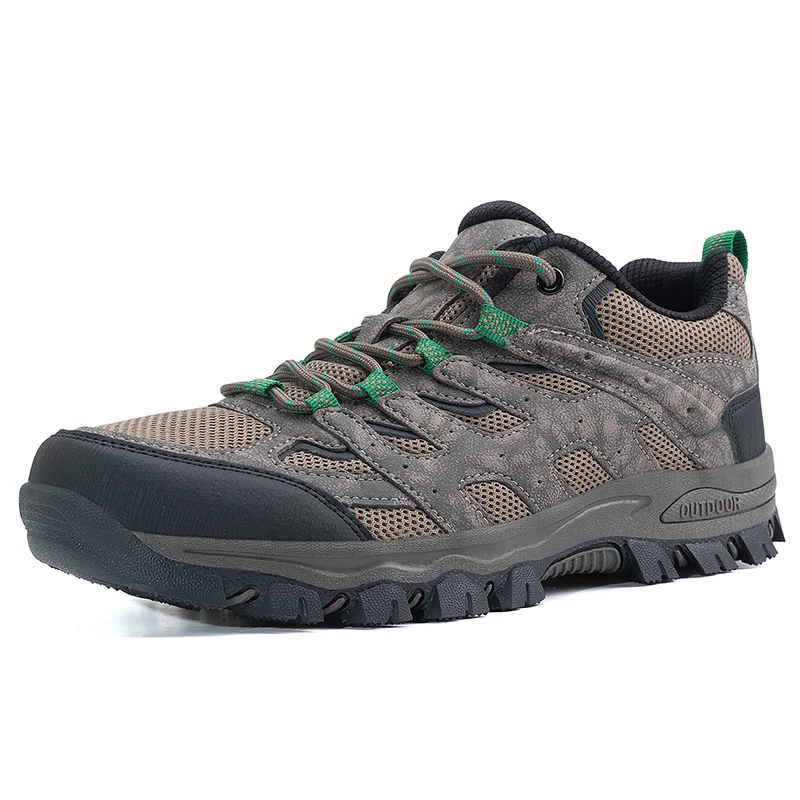 

Outdoor Hiking Shoes Men shoes Lace-up Anti-slip Low-top Shoes Men Shock-absorbing Breathable Casual Sports Shoes Men