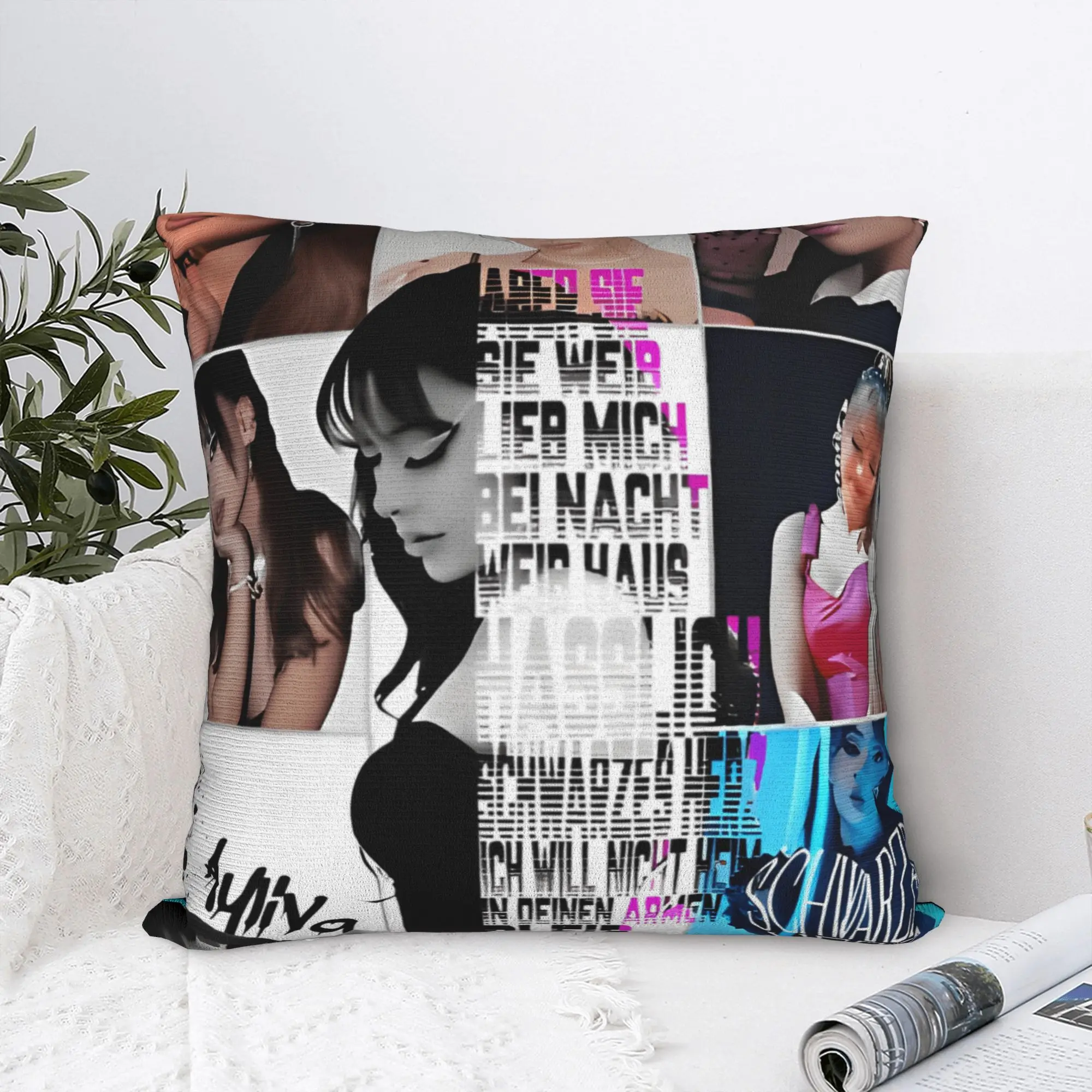 Pillow Cover Ayliva In Liebe Tour 2024 Concert   Morden Pillow Case For Chair Sofa Home Decor Pillowcases