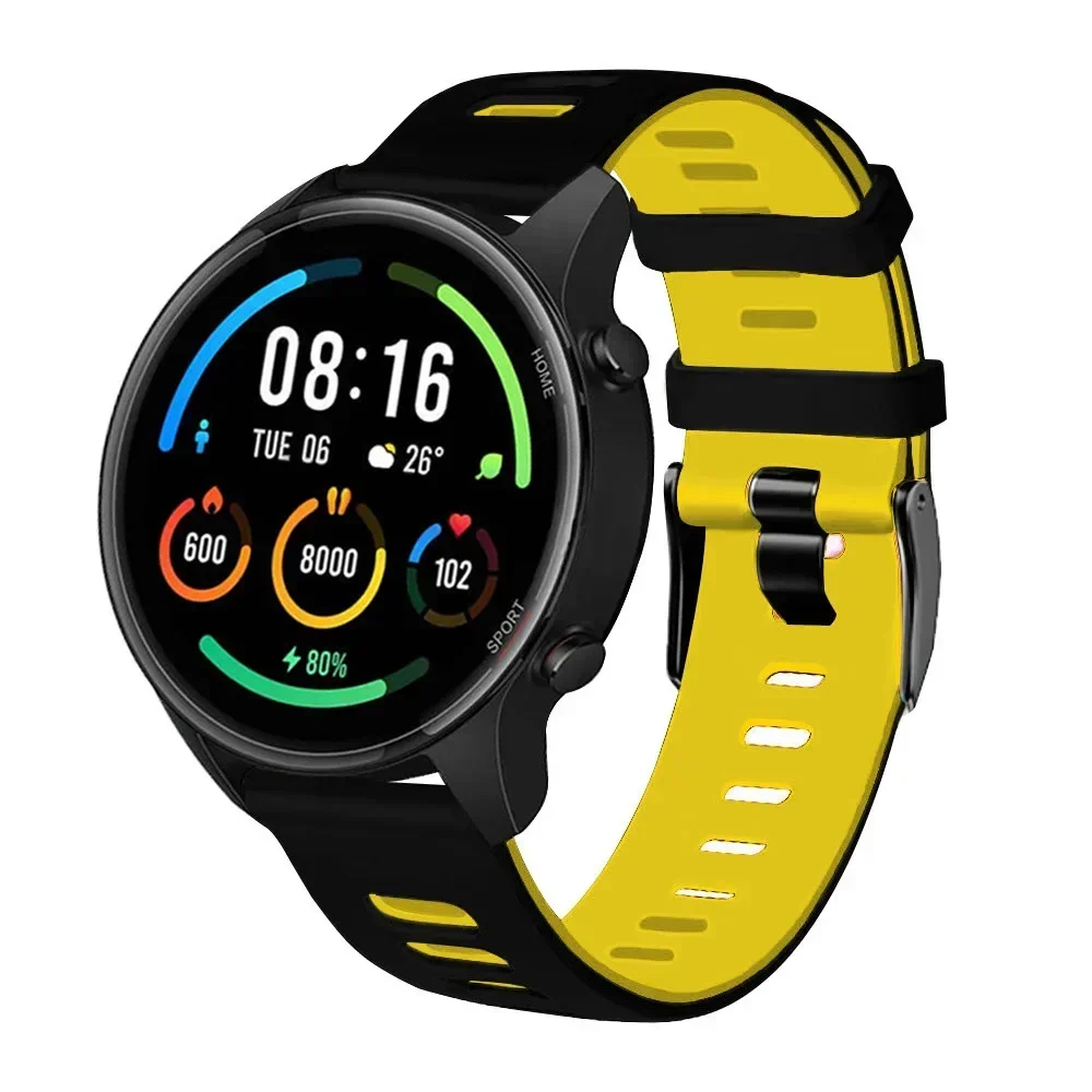 22 20mm Silicone Band For Garmin Forerunner 265 255 255M 245 645 158 55/Venu 2 Plus/Vivoactive 4 3/Venu SQ 2 Bracelet Straps